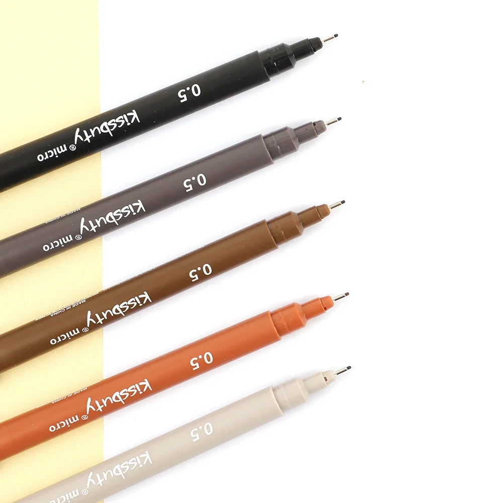 Micro-Pen Fineliner Pens Pigment Liner Archival Ink Set Fineliner Pen Set Qme