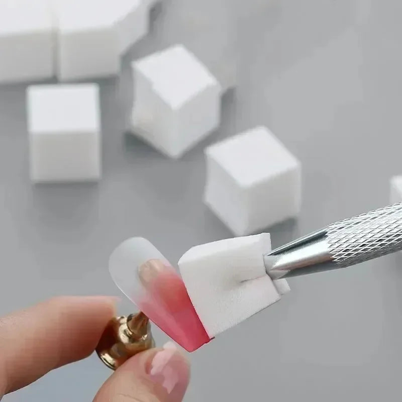 Qme Square Nail Art Sponge Gradient Brush Gel Polish Pen Nail Art Tool Qme