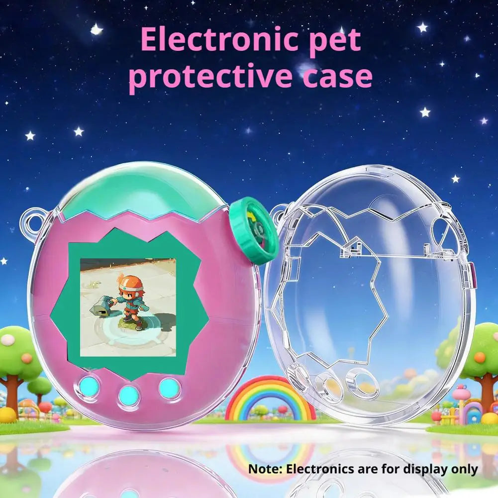 Tamagotchi Amusement Park Transparent Protective Case Toy Protective Case Qme