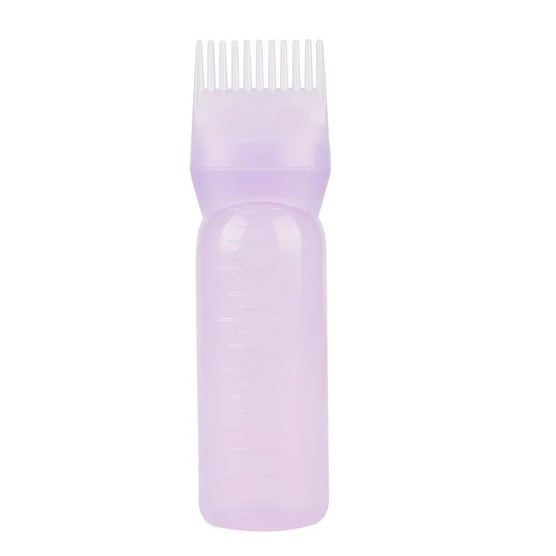Hair Dye Applicator Brush Bottle with Comb – 120ml | 3 Colors Hair Dye Applicator Qme Purple China Mainland