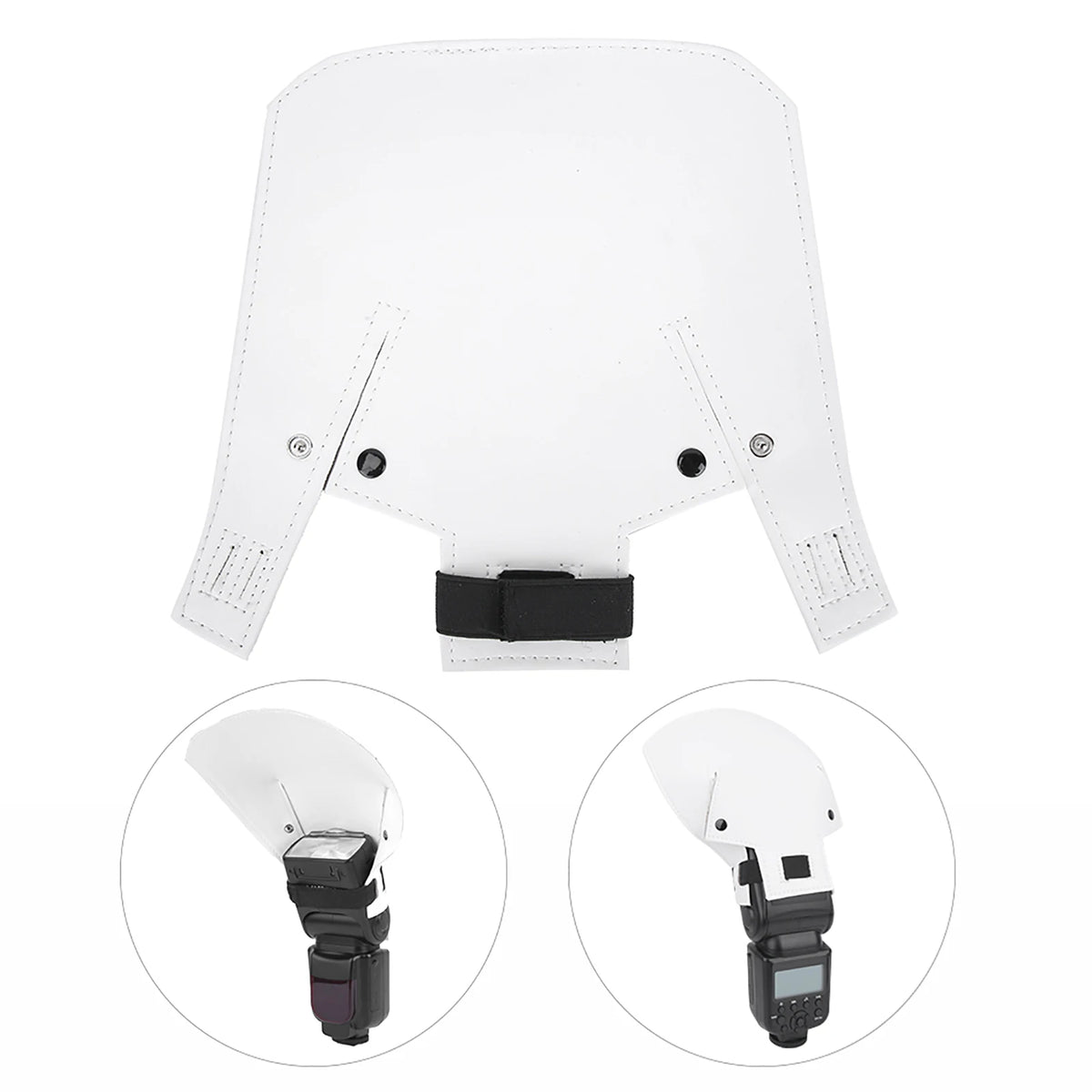 Arc Shape Camera Flash Diffuser Softbox Reflector – Universal Flash Diffuser Softbox Qst