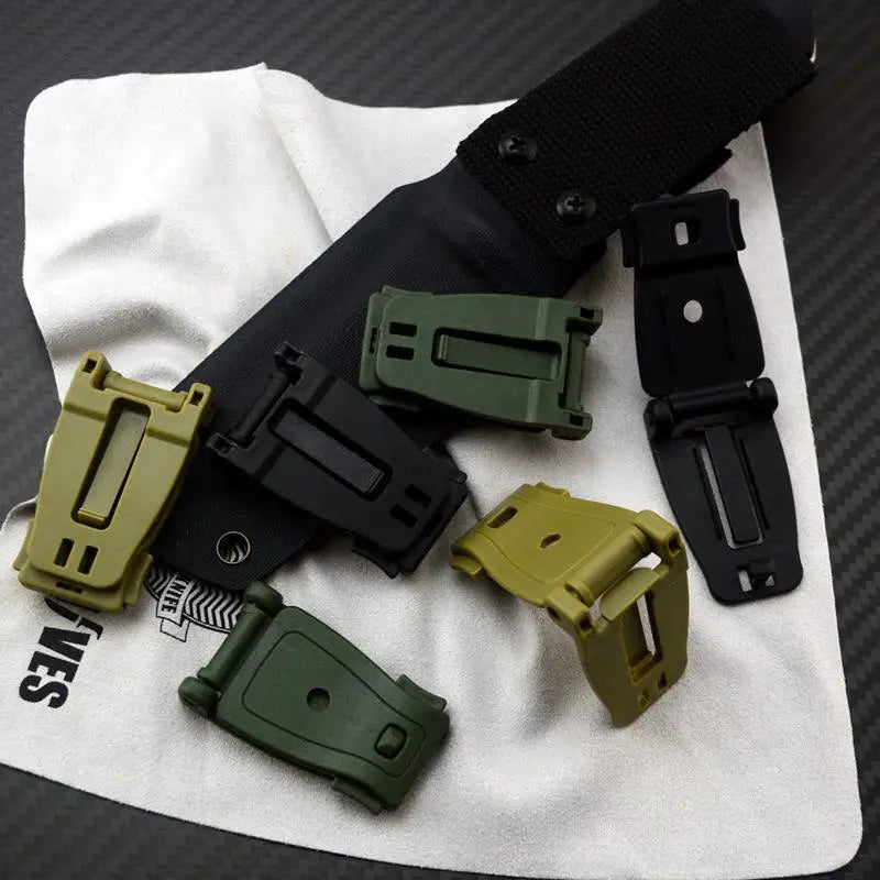 Tactical MOLLE Webbing Buckle Clip – POM Lock Strap Connector Tactical Buckle Clip Qst