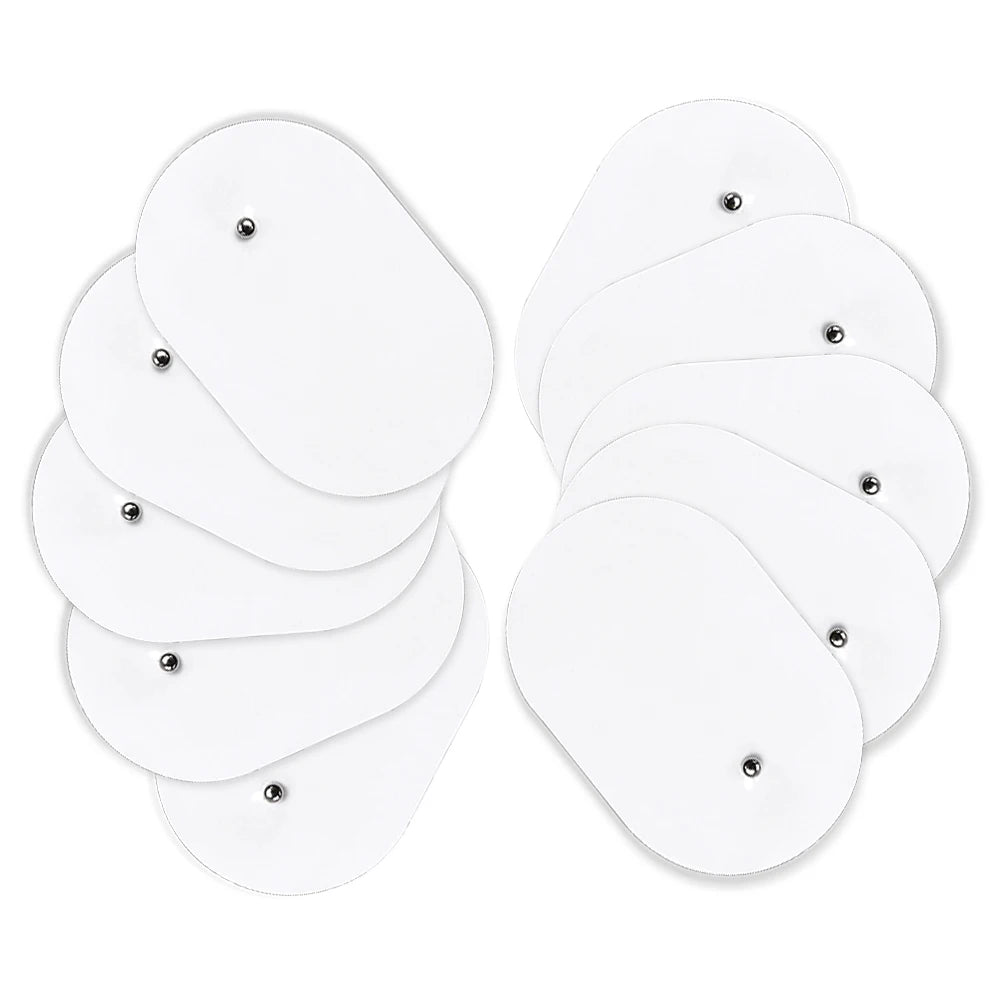 TENS EMS Electrode Pads – Reusable Self-Adhesive Gel Patches TENS EMS Electrode Pads Qst