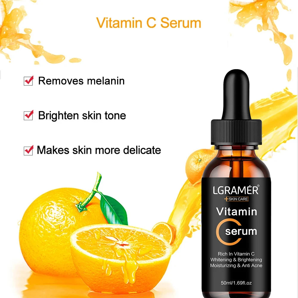 REAROYA Vitamin C Face Serum – Brightening & Pore-Refining Vitamin C Face Serum Qst