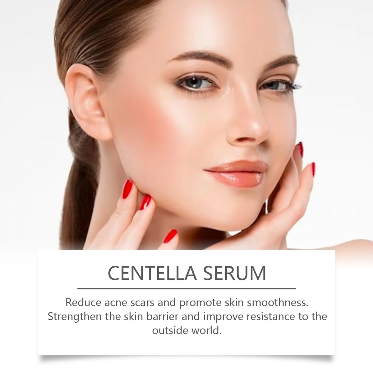 Centella Facial Serum – Brightening & Moisturizing Essence 50ml Face Serum Qst