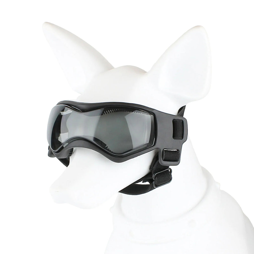 Dog Goggles UV Protection Adjustable Straps – Dustproof Sunglasses Dog Goggles Qme