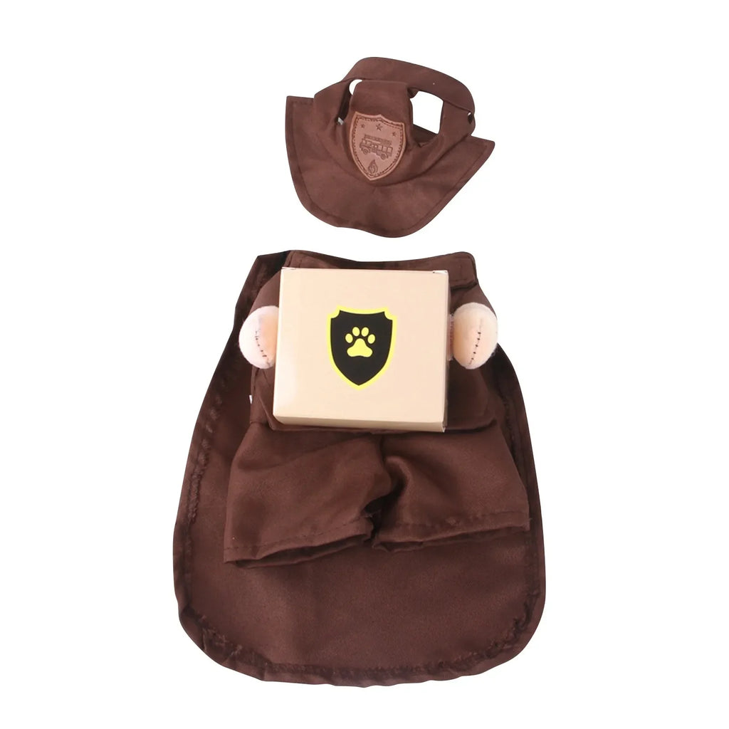 Funny Pet Postman Transformer Costume – Dog Dress-Up Outfit Pet Costume Qme