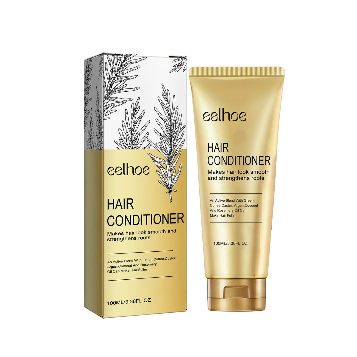 Eelhoe Rosemary Hair Care Set – Shampoo, Conditioner & Oil Hair Care Set Qst HAIR Conditioner