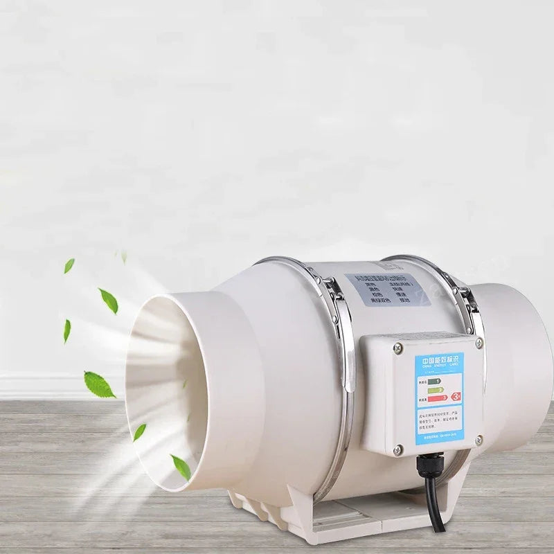 ZARTSEN Quiet Inline Duct Fan – Bathroom & Kitchen Ventilation Inline Exhaust Fan Qst