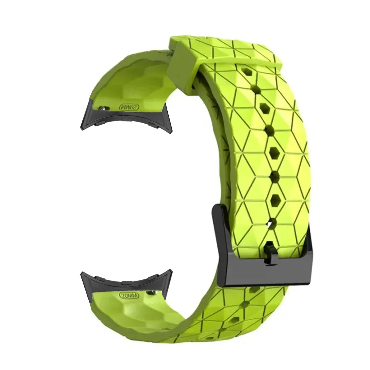 Silicone Sport Band for Google Pixel Watch 1 & 2 – 17 Colors Silicone Watch Band Qme Lime for pixel watch 2