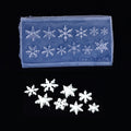 Christmas Snowflake Nail Art Silicone Mold – 3D Stamping Plate Nail Art Mold Qst A2