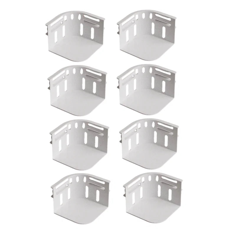 Invisible Bed Sheet Holder Clips – No-Slip Needle-Free Grippers Bed Sheet Clips Qme White 8pcs