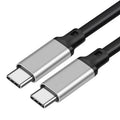 USB-C Extension Cable 10Gbps Gen2 100W PD | 1M & 2M USB-C Extension Cable Qme Grey 1M