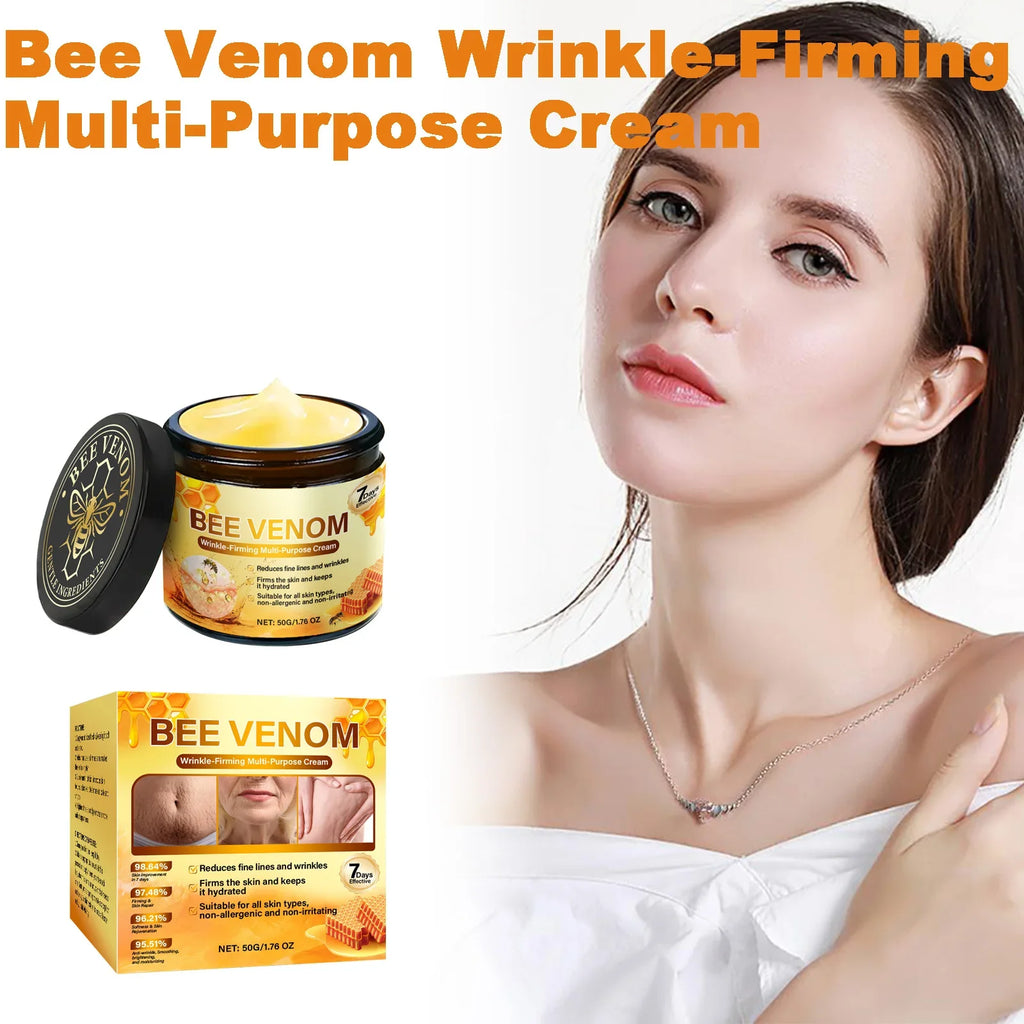 Bee Venom Firming Face Cream – Anti-Wrinkle Moisturizer Anti-Aging Face Cream Qme
