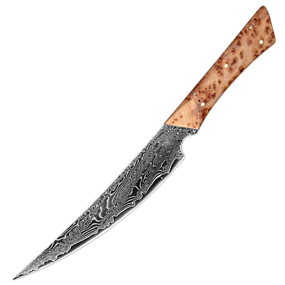XITUO Damascus Steel Kitchen Knife Set – Sharp Pakkawood Handle Kitchen Knife Set Qst Utility Knife