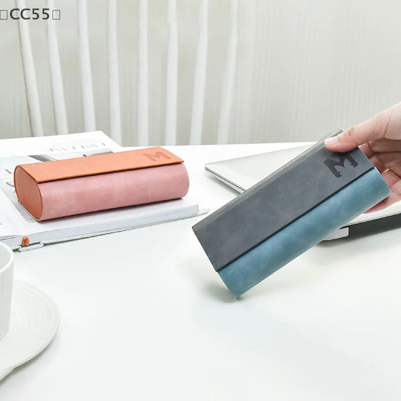 Dual Glasses Case – Double Layer Holder for 2 Pairs Eyeglasses Case Qst