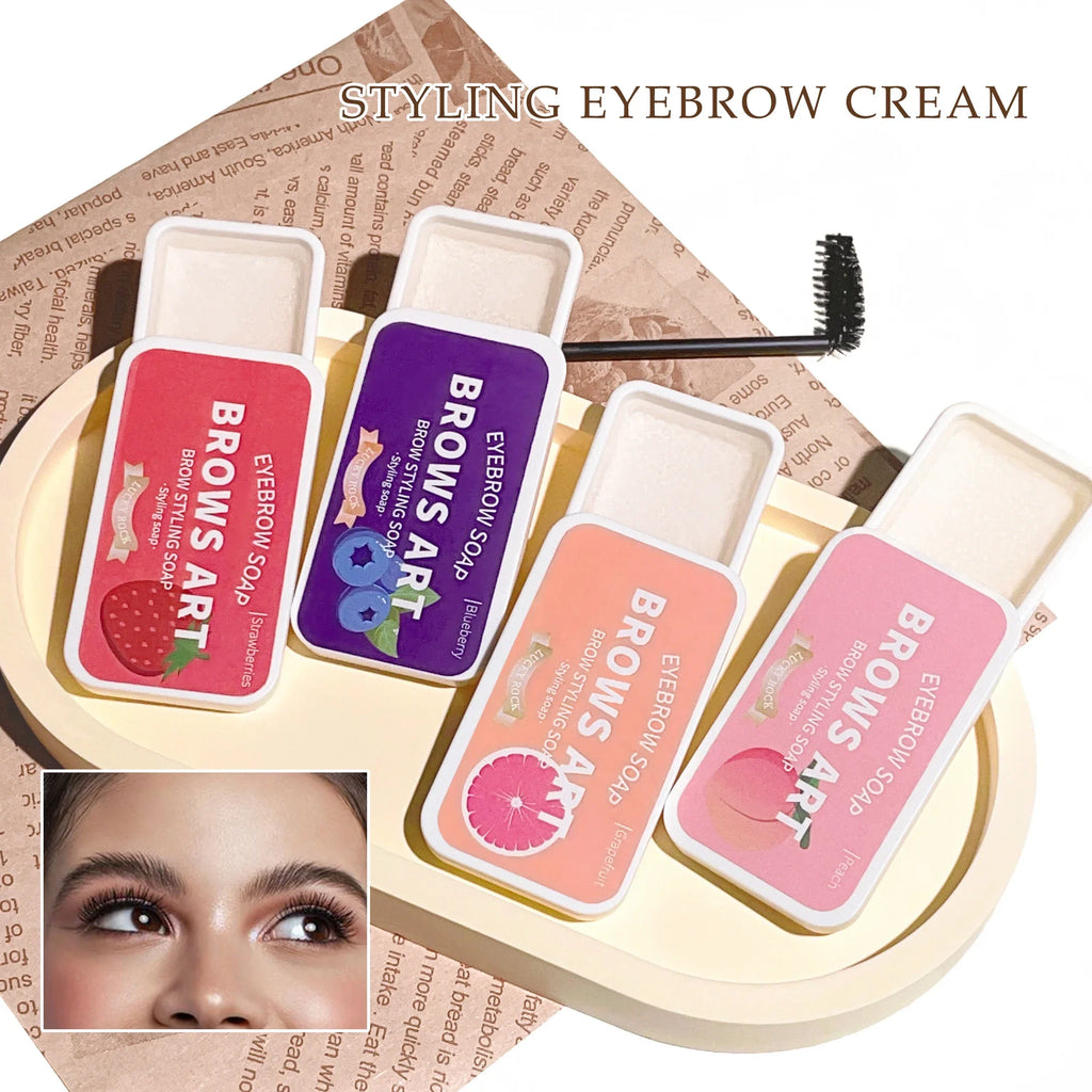 Natural 3D Transparent Brow Gel – Waterproof Long-Lasting Eyebrow Brow Gel Qme
