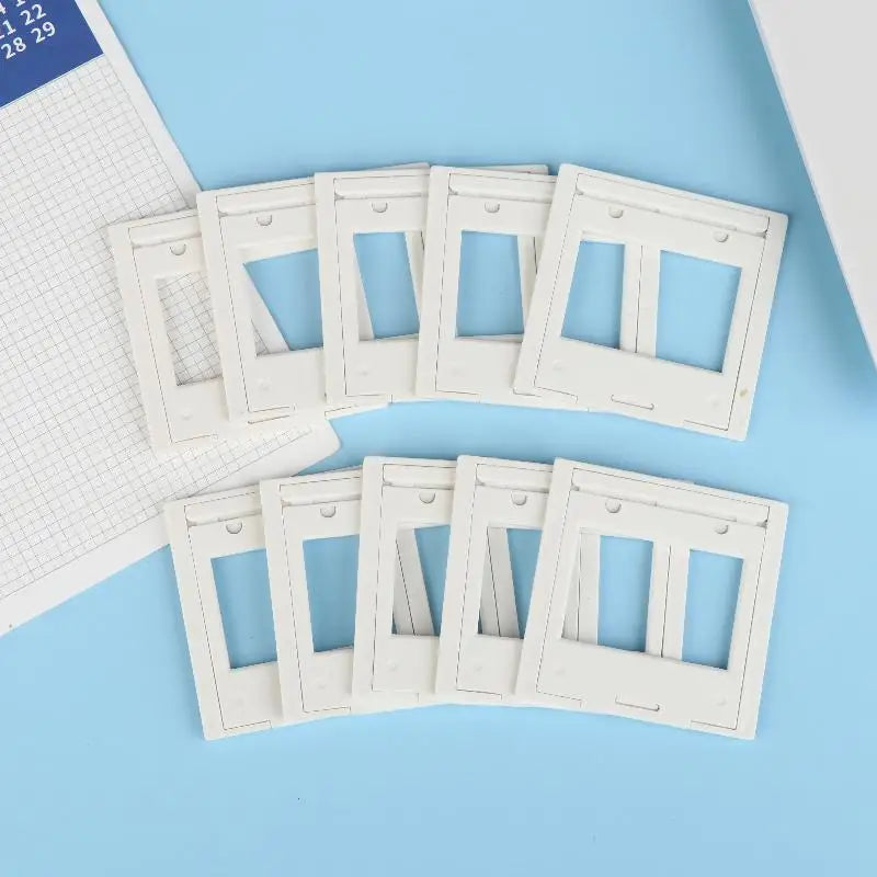 135 Reversal Film Frame – Lantern Slide Camera Scan Film Slide Frame Qme 10pcs White