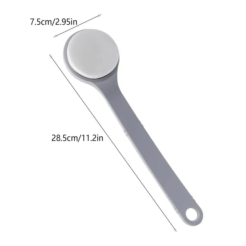 Long Handle Back Lotion Applicator – Extended Reach Aid Lotion Applicator Qme as shown