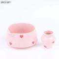 Ceramic Matcha Set – Bowl, Whisk, Holder, Scoop & Sifter Matcha Tea Set Qme 2pcs