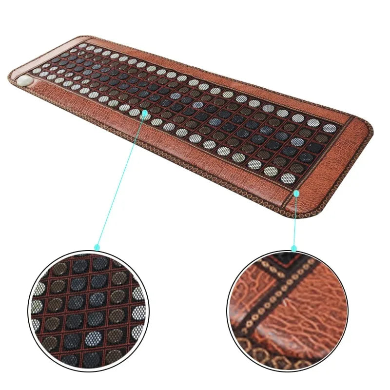 Jade Tourmaline Photon Heating Pad – Hot Stone Mat 60×150cm Hot Stone Heating Mat Qst
