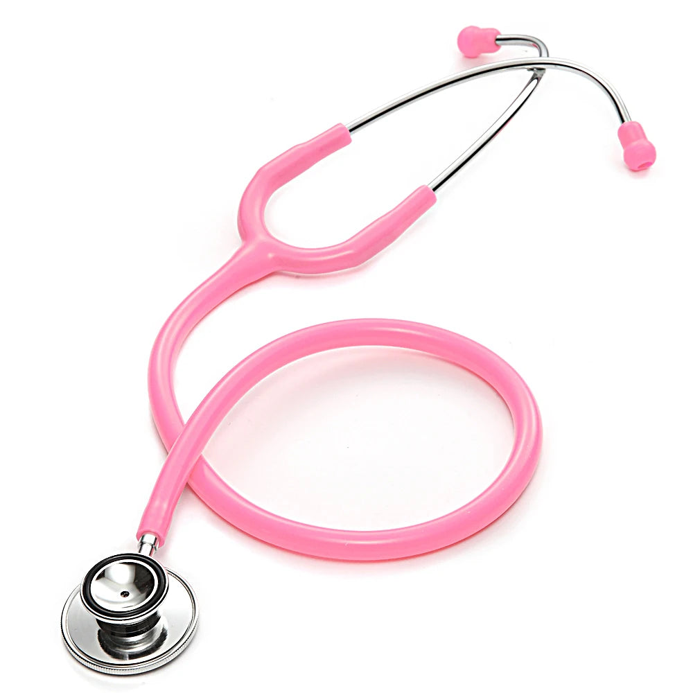 Dual Head Stethoscope – Aluminum, Students & Home Use Dual Head Stethoscope Qst Deluxe Pink