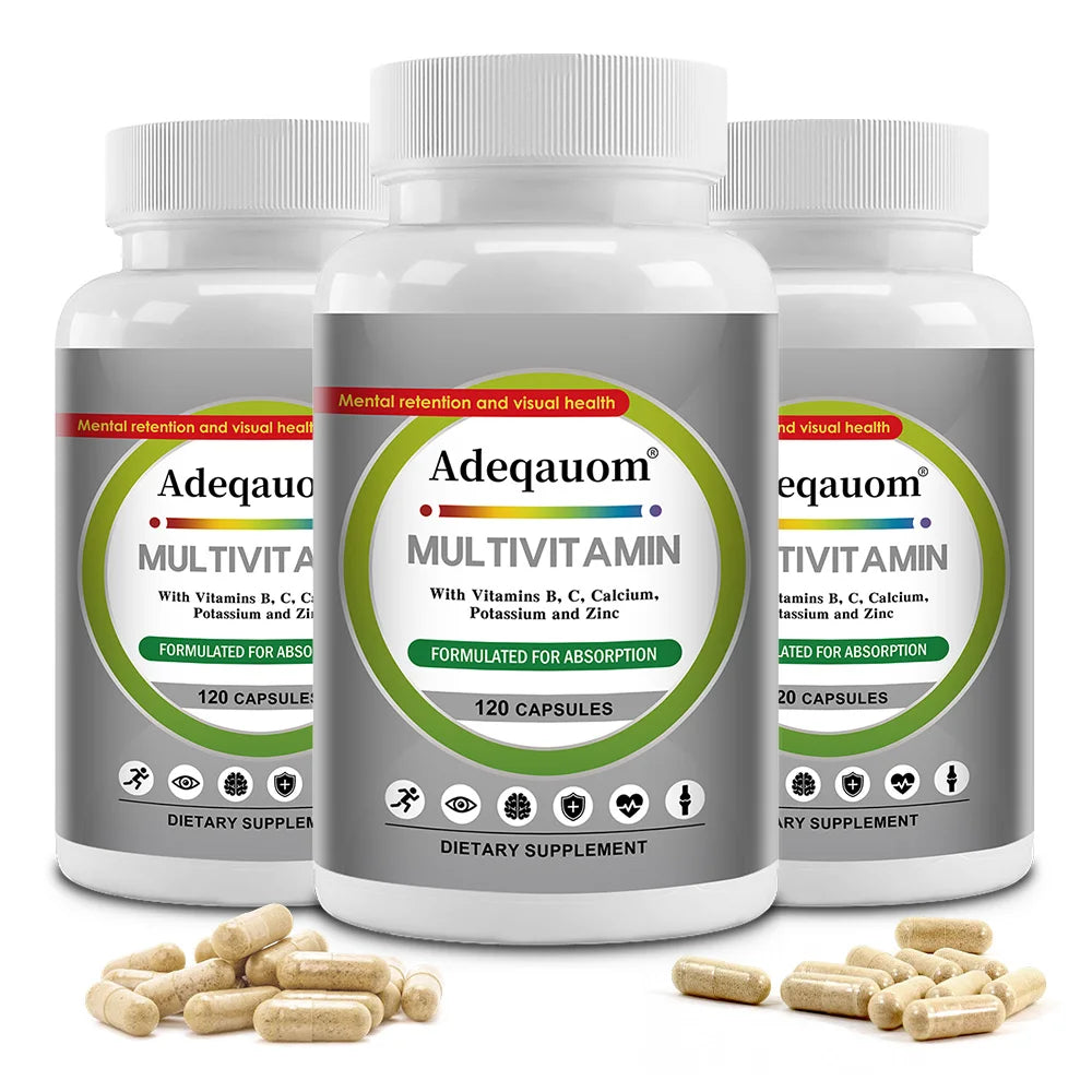 ZENVITALIZE Daily Multivitamin – Energy, Immunity & Skin Daily Multivitamin Qst 120 count-3 bottle