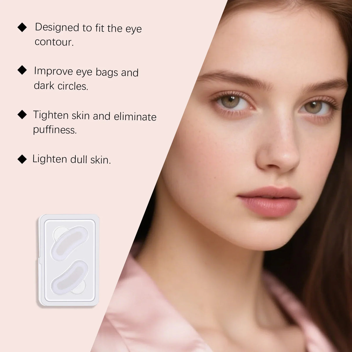 Retinol Microneedle Eye Patches – Firm & Brighten Eye Area Eye Patch Mask Qme