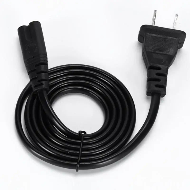 US 2-Pin Figure 8 Power Cable | IEC C7 Cord for Electronics Power Cable Qme Default Title