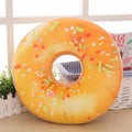 Cute Plush Round Stuffed Pillow Cushion – Soft 40cm Cotton Plush Stuffed Cushion Qme Multicolor