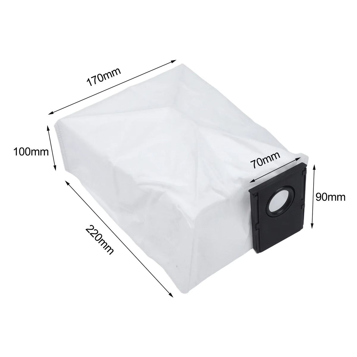 4-Pack Replacement Dust Bags for Eureka J15 Evo Ultra Vacuum Vacuum Replacement Bags Qme