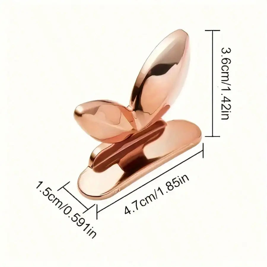 Rose Gold Toilet Seat Riser Kit – No-Touch Hygienic Puller Toilet Seat Accessory Qme