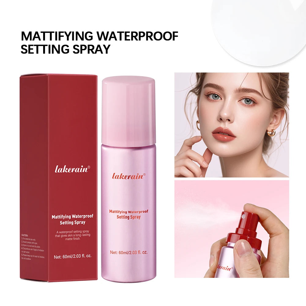 ONE/SIZE Mini Mattifying Waterproof Setting Spray 60ml Makeup Setting Spray Qst 60ml