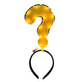 Funny Light-Up Question Mark Headband | Party & Halloween Prop Novelty Party Headband Qme D