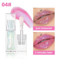 QIBEST Color-Changing Lip Oil Glaze – Moisturizing Balm Gloss Lip Oil Glaze Qme 04