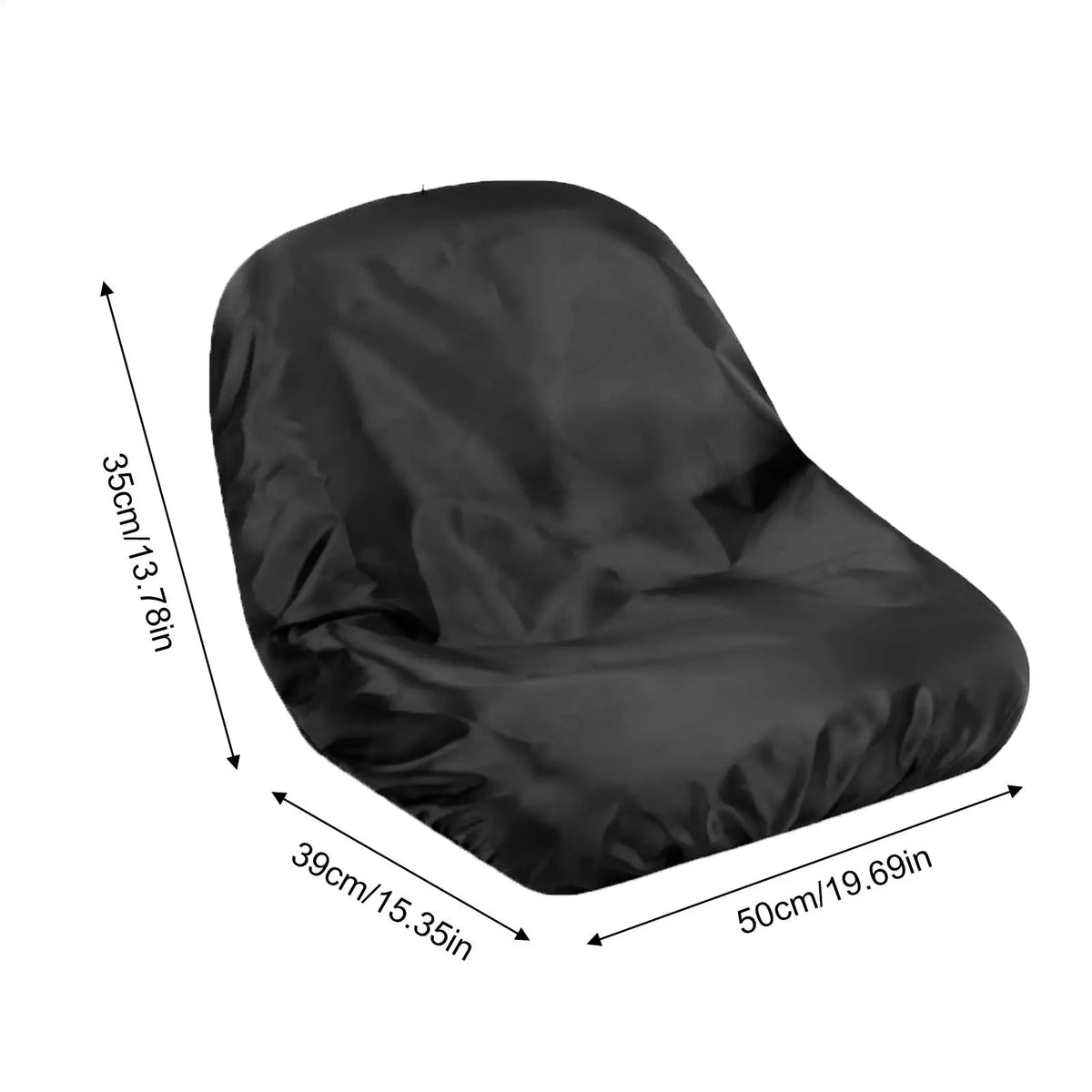 Rainproof Riding Lawn Mower Tractor Seat Cover | Full Coverage Mower Seat Cover Qme