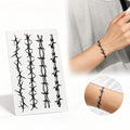 Thorn Armband Temporary Tattoo – Waterproof & Long-Lasting Temporary Tattoo Qme 1
