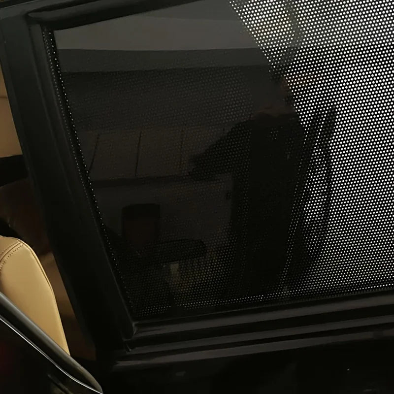 Car Side Window Sunshade Static Cling Film – UV & Privacy Window Sunshade Film Qme