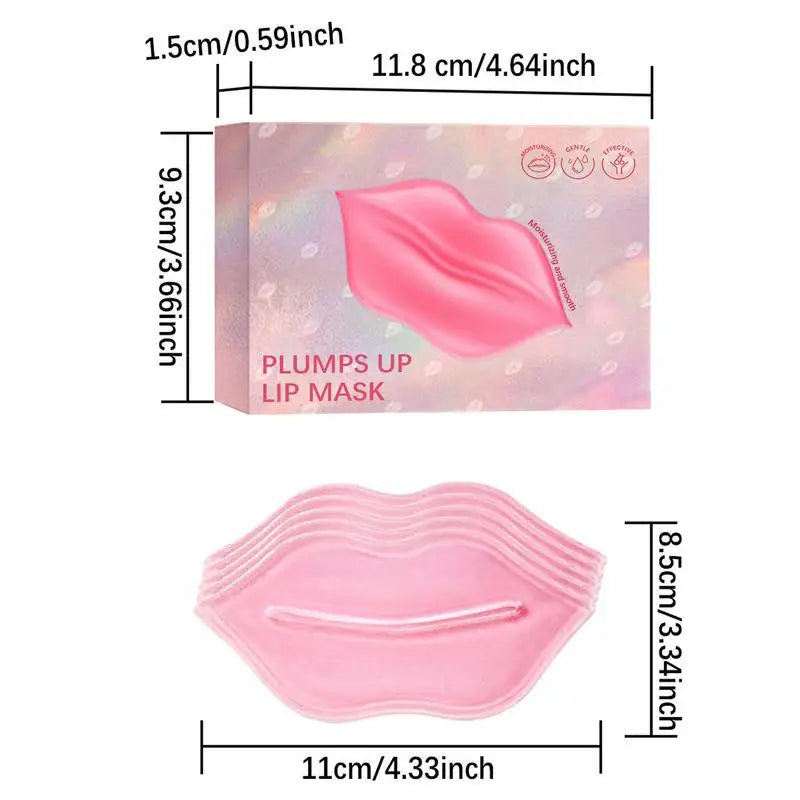 Moisturizing Plumping Lip Film – Hydrating Nourish & Repair Patch Lip Treatment Patch Qme