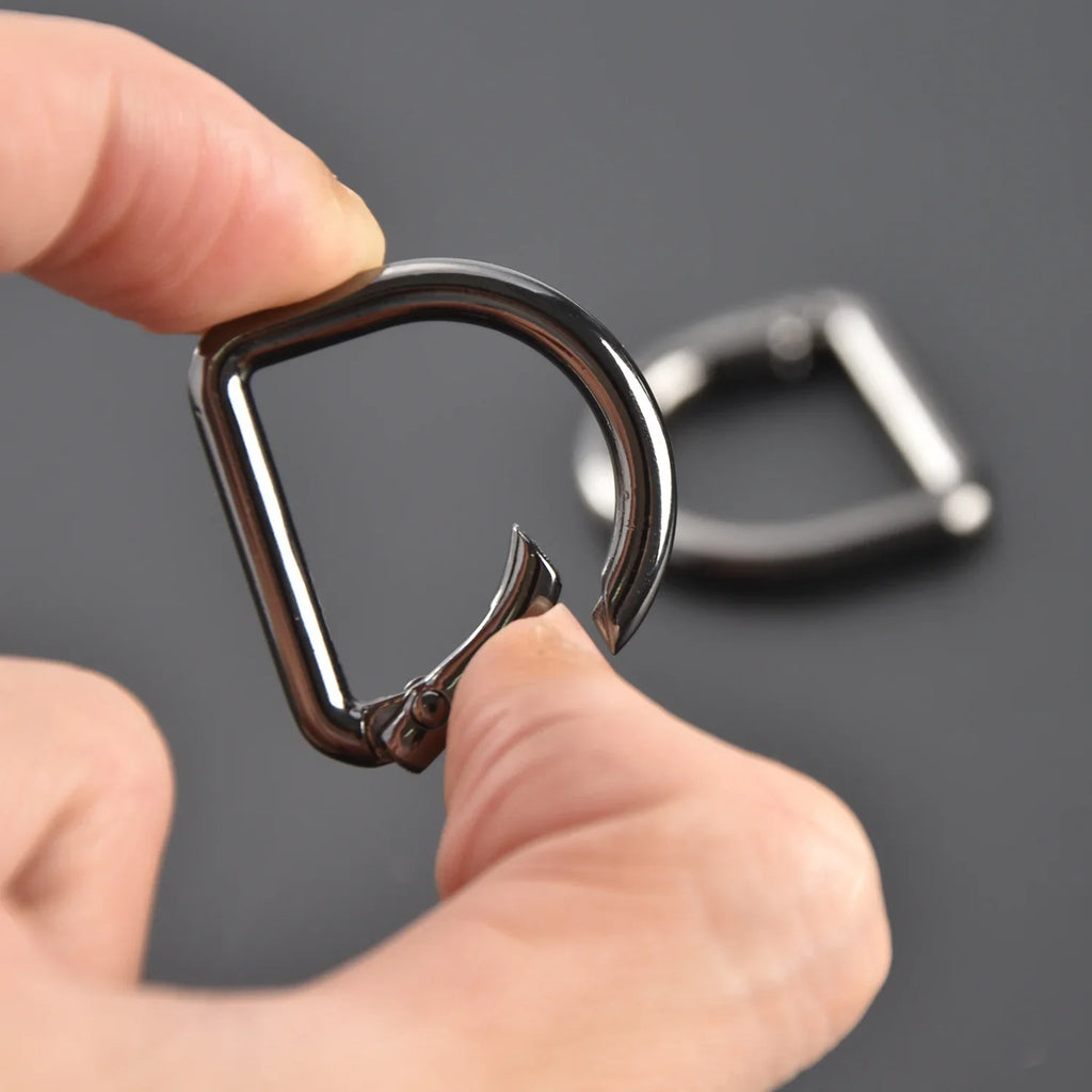 Zinc Alloy Spring D-Ring Snap Clasp | DIY Bag Hardware DIY Bag Hardware Qme
