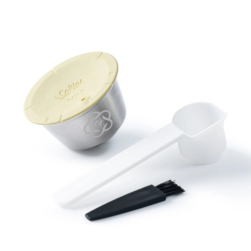 Reusable Stainless Steel Coffee Capsules for Dolce Gusto Reusable Coffee Capsules Qst 1MILK