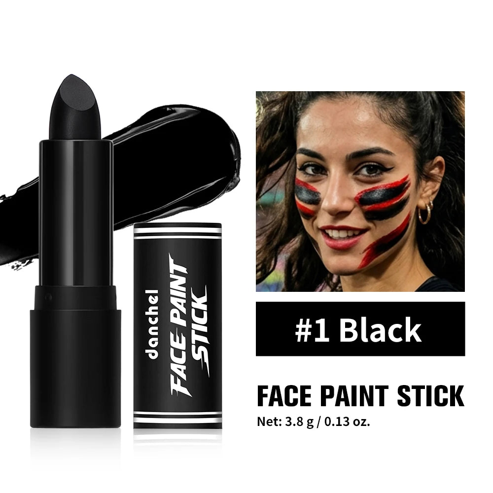Football Face Paint Stick – Temporary Body Art for Sports & Events Face & Body Paint Qst 01