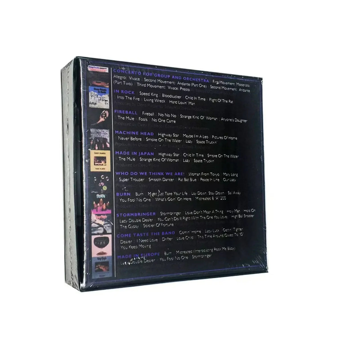 Hard Rock Complete Albums 1970–1976 Import Multi-Disc CD Box Set CD Box Set Qme THE COMPLETE ALBUMS
