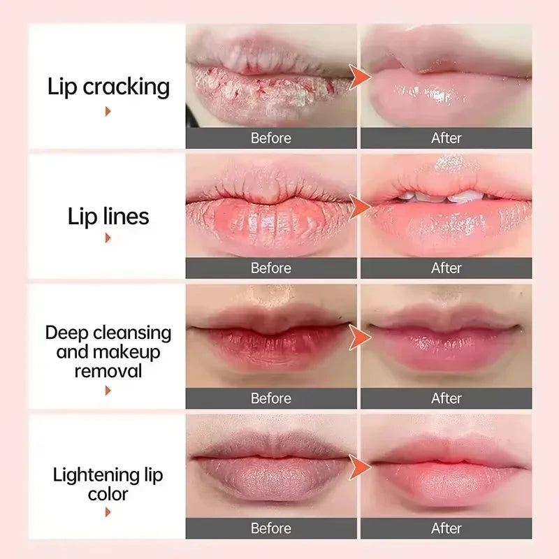 Lip Brightening Exfoliating Balm – Turmeric, Squalane & Jojoba Lip Exfoliating Balm Qme