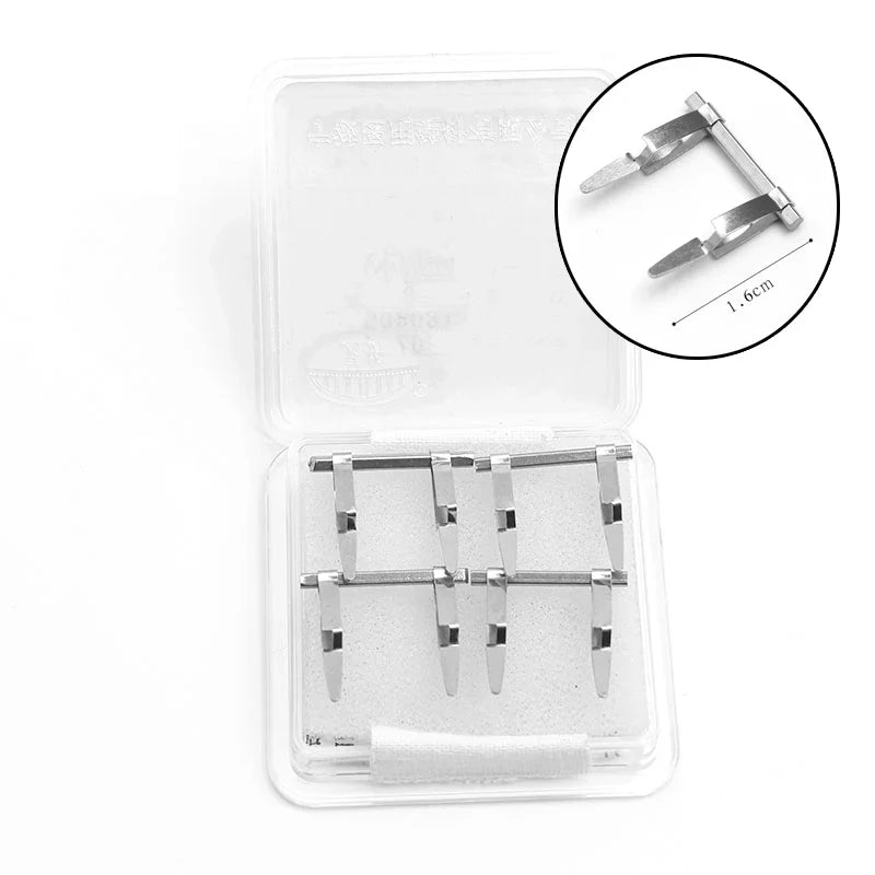 Stainless Steel Tubing Clamp Clips Set – 8pcs Precision Clips Stainless Steel Clips Qme 8pcs S