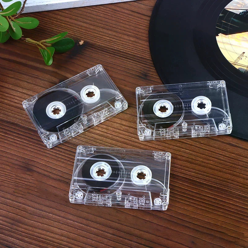 Blank Cassette Tapes 45 60 90 Min Magnetic Audio Recording Blank Cassette Tape Qme