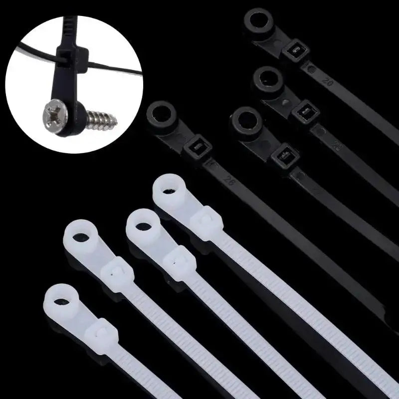 Self-Locking Reusable Cable Ties – PC Cord Organizer Straps Cable Ties Organizer Qme