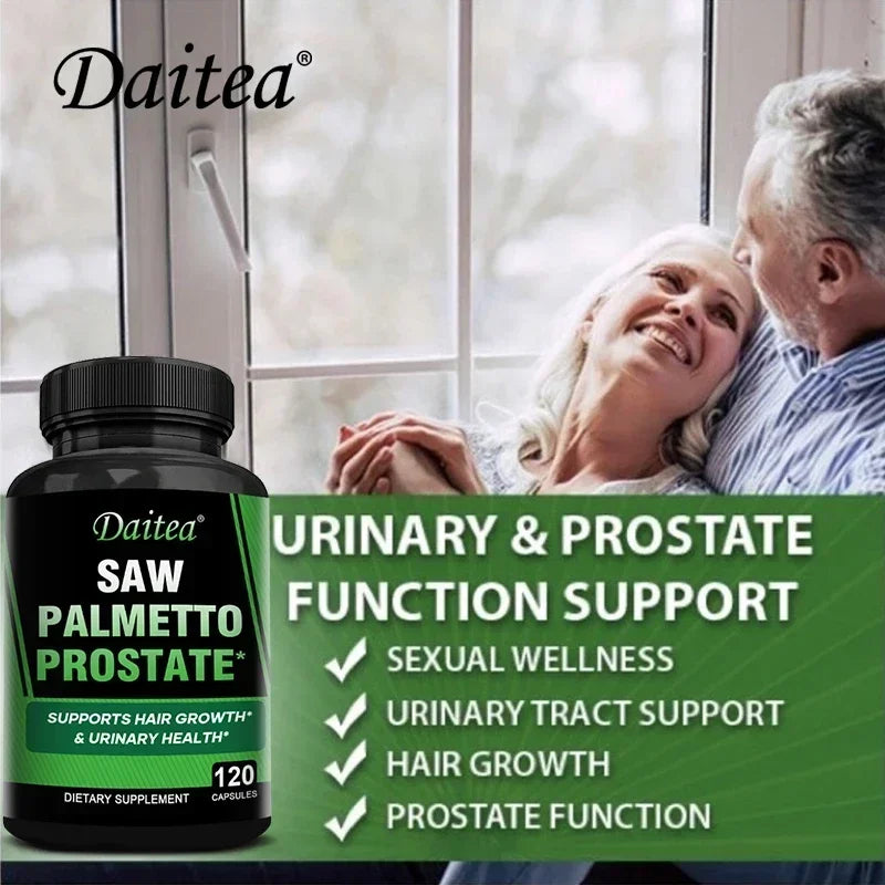 Saw Palmetto Capsules – Prostate & Hair Support Supplement Herbal Supplement Qst