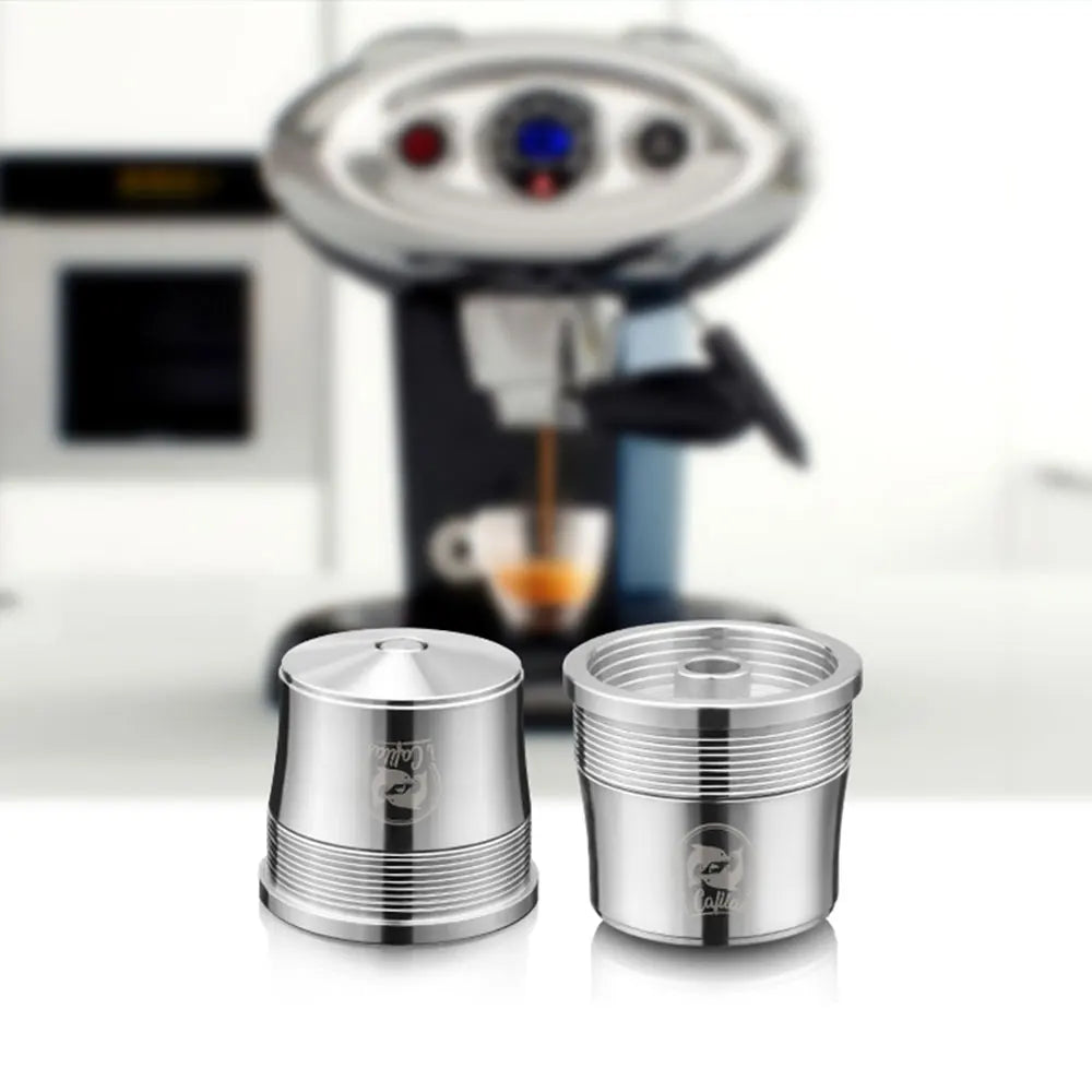 Reusable Stainless Steel Coffee Pods for Illy X7.1 X8 X9 Y5 Refillable Coffee Pods Qst