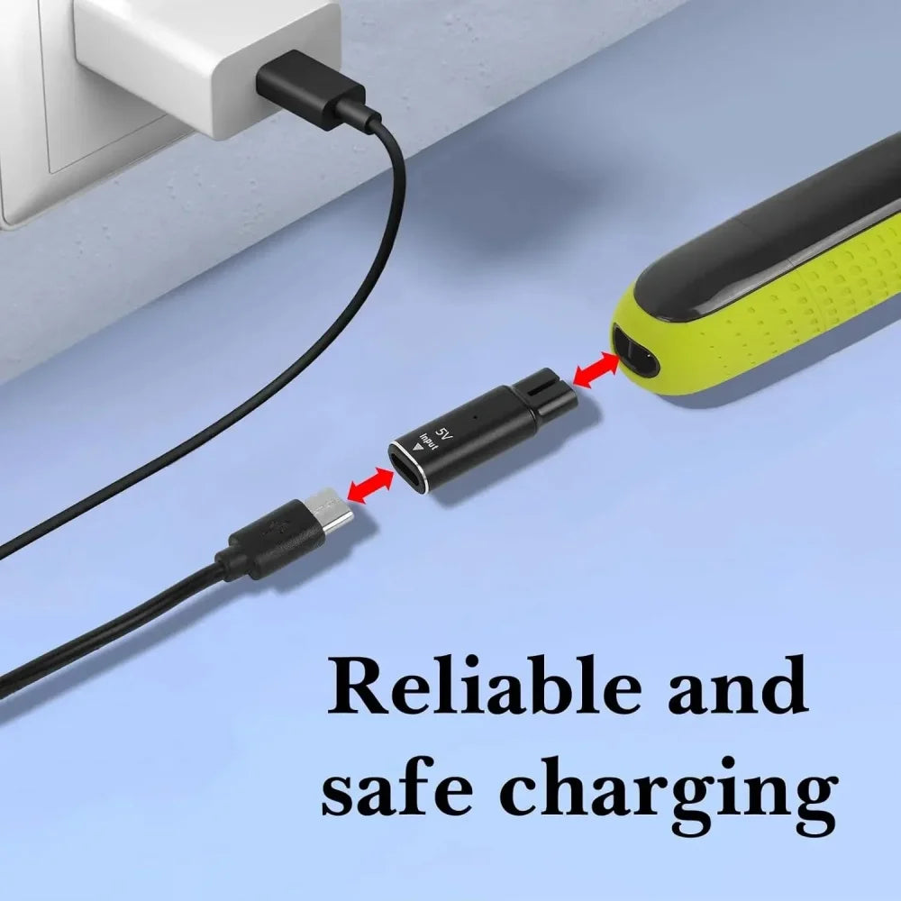 5V USB-C Shaver Charger Adapter for Philips BT3238 QP2724 Shaver Charger Adapter Qme